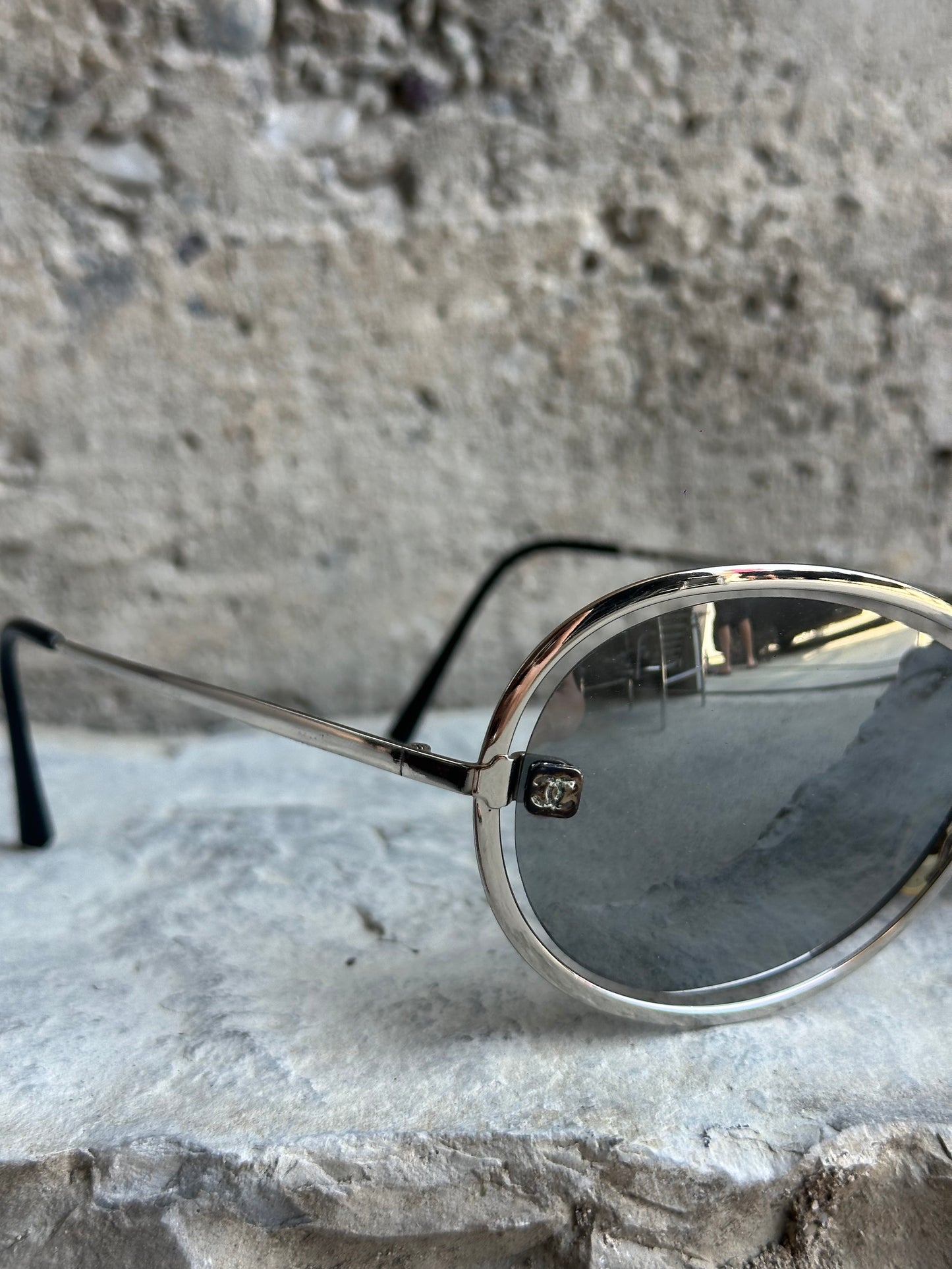 CHANEL SILVER 4030 C.127/125 SUNGLASSES