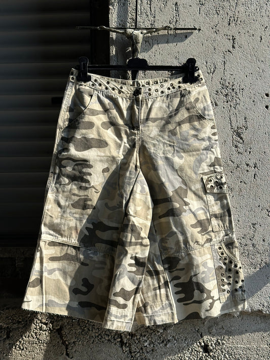 MILITARY EYELETS JORTS