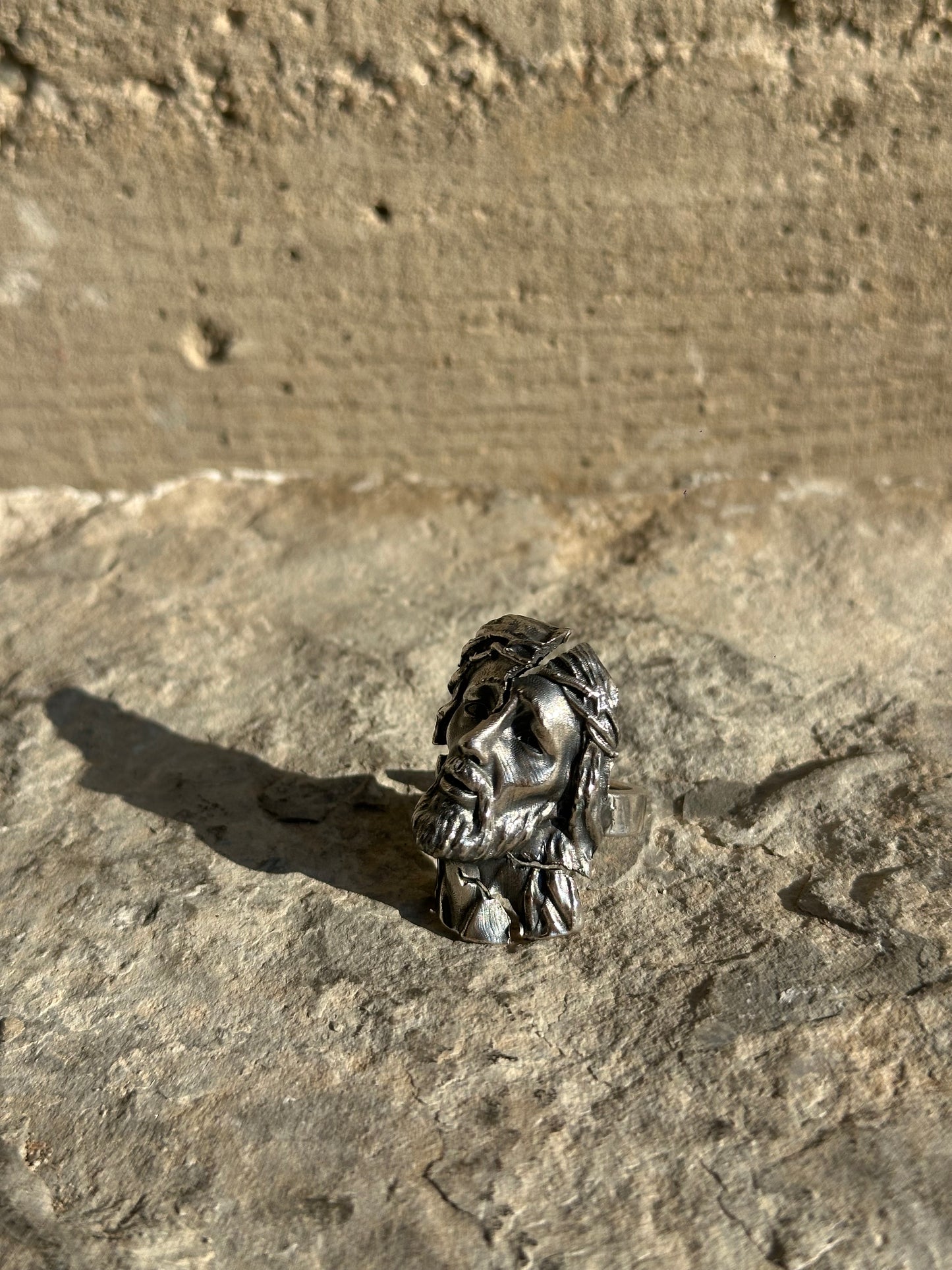 HAILV SACRED GRIEF SILVER RING