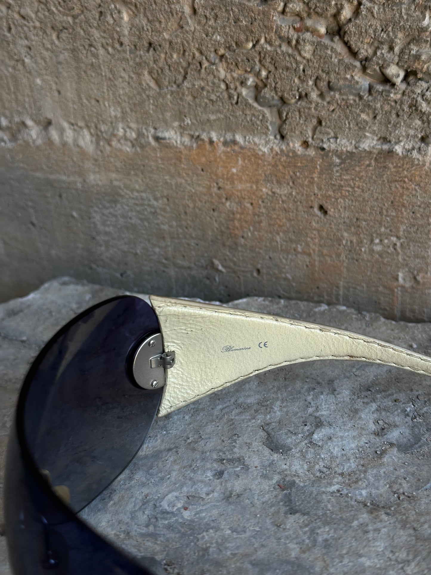 BLUMARINE LEOPARD PONYHAIR SUNGLASSES