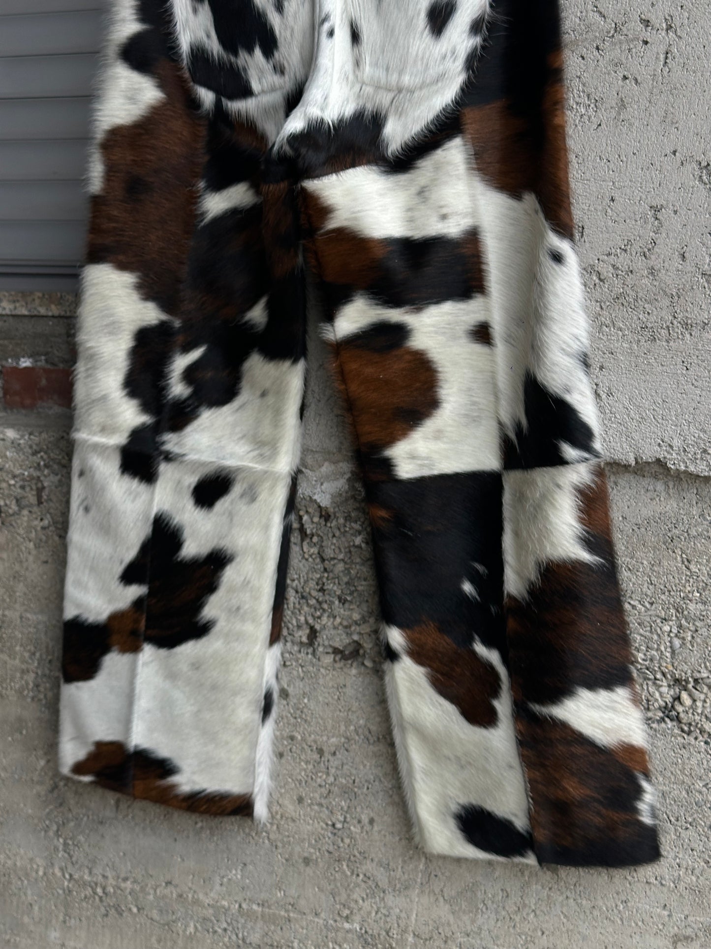 ION ACHILLES GABRIEL COWHIDE BAGGY PANTS