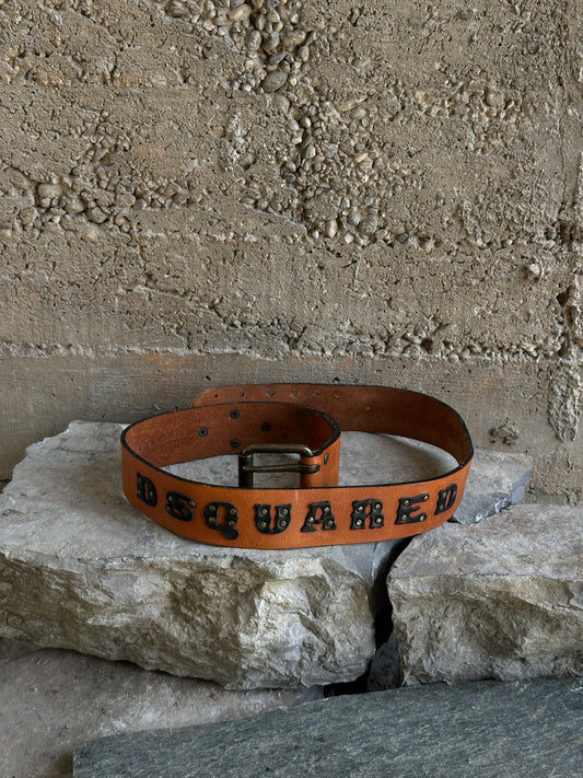 DSQUARED2 RODEO LOGO BELT
