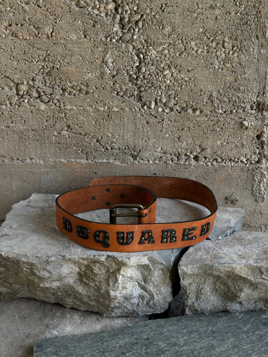 DSQUARED2 RODEO LOGO BELT