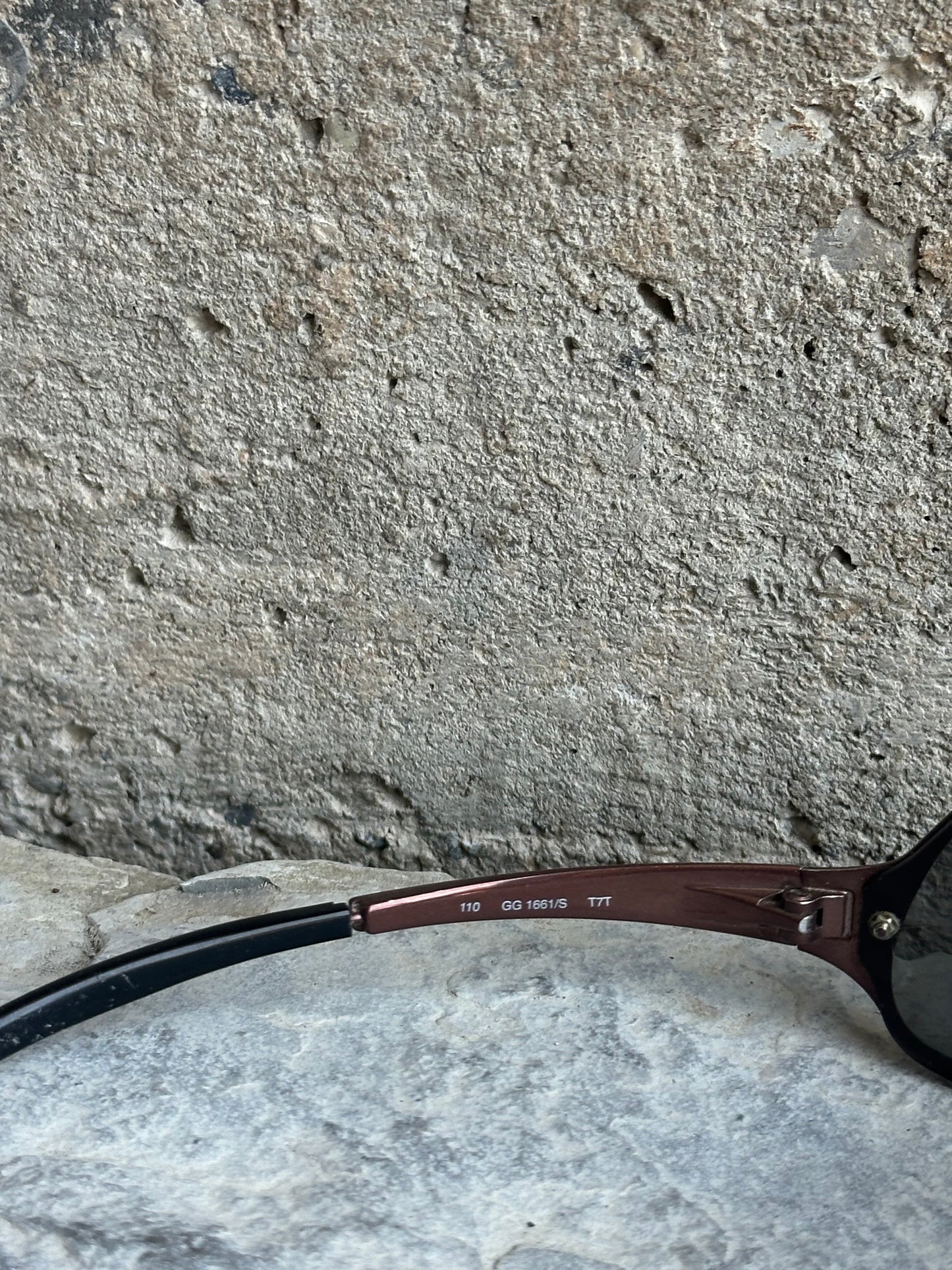 GUCCI BRONZE GG 1661/S SUNGLASSES