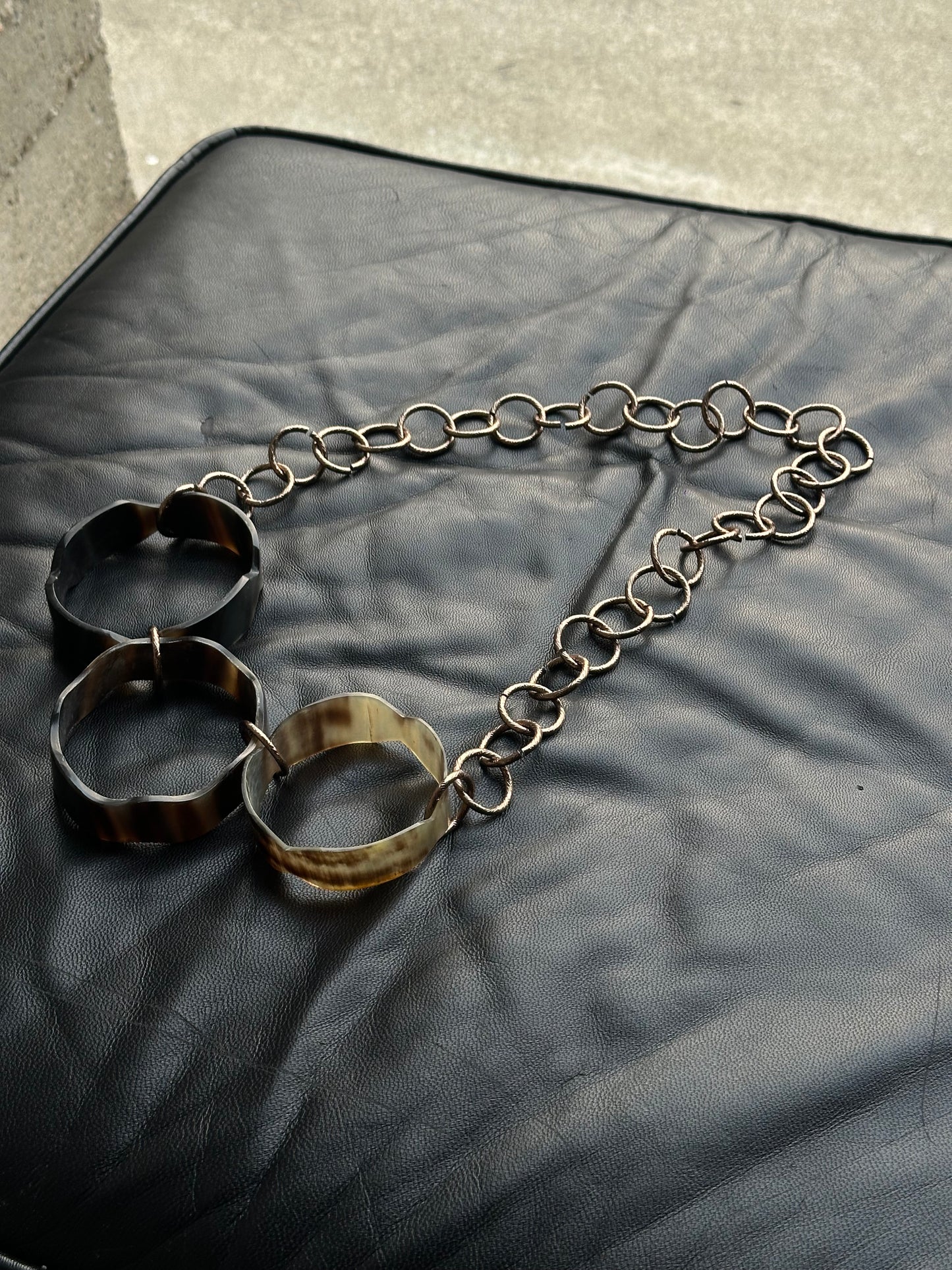 CIRCLE BONES NECKLACE