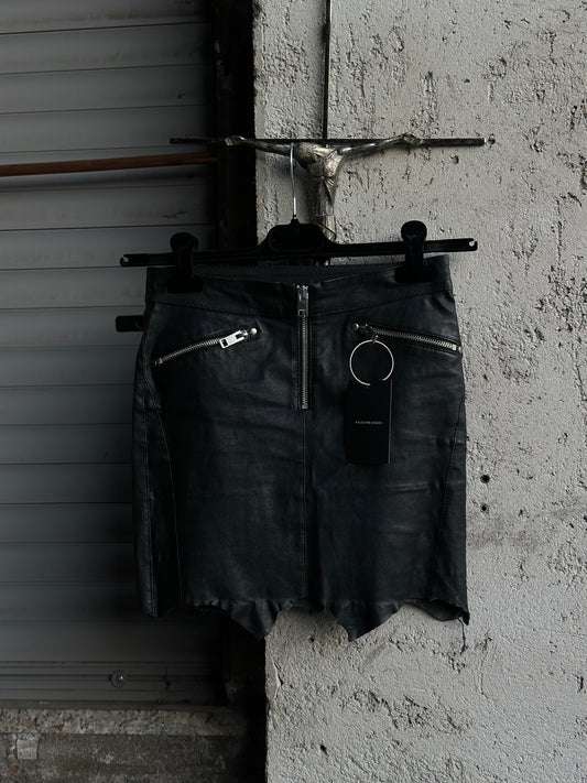 DIESEL LEATHER SKIRT