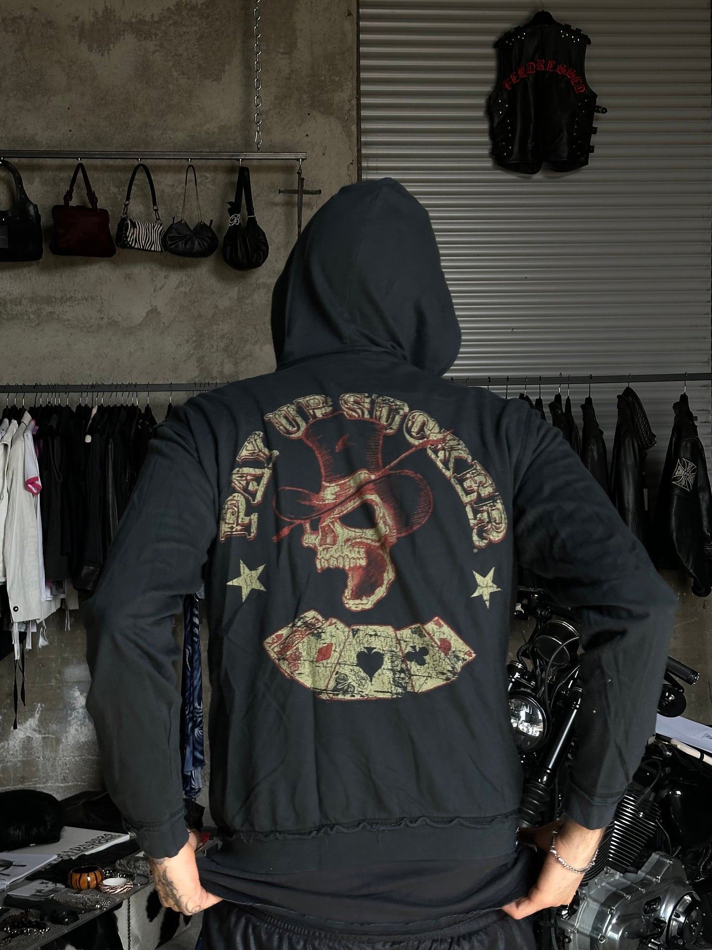 CHOPPERS SKULL HOODIE