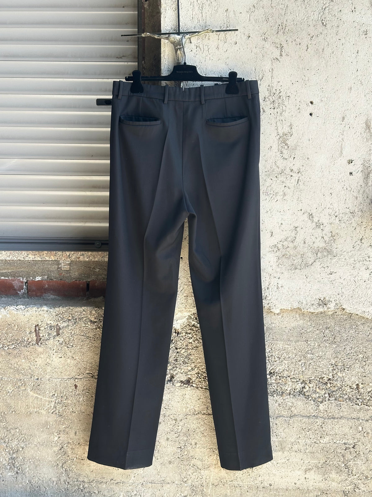 ANN DEMEULEMEESTER CLASSIC STRAIGHT-LEG TROUSERS