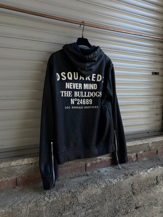 DSQUARED2 WAXED HOODIE