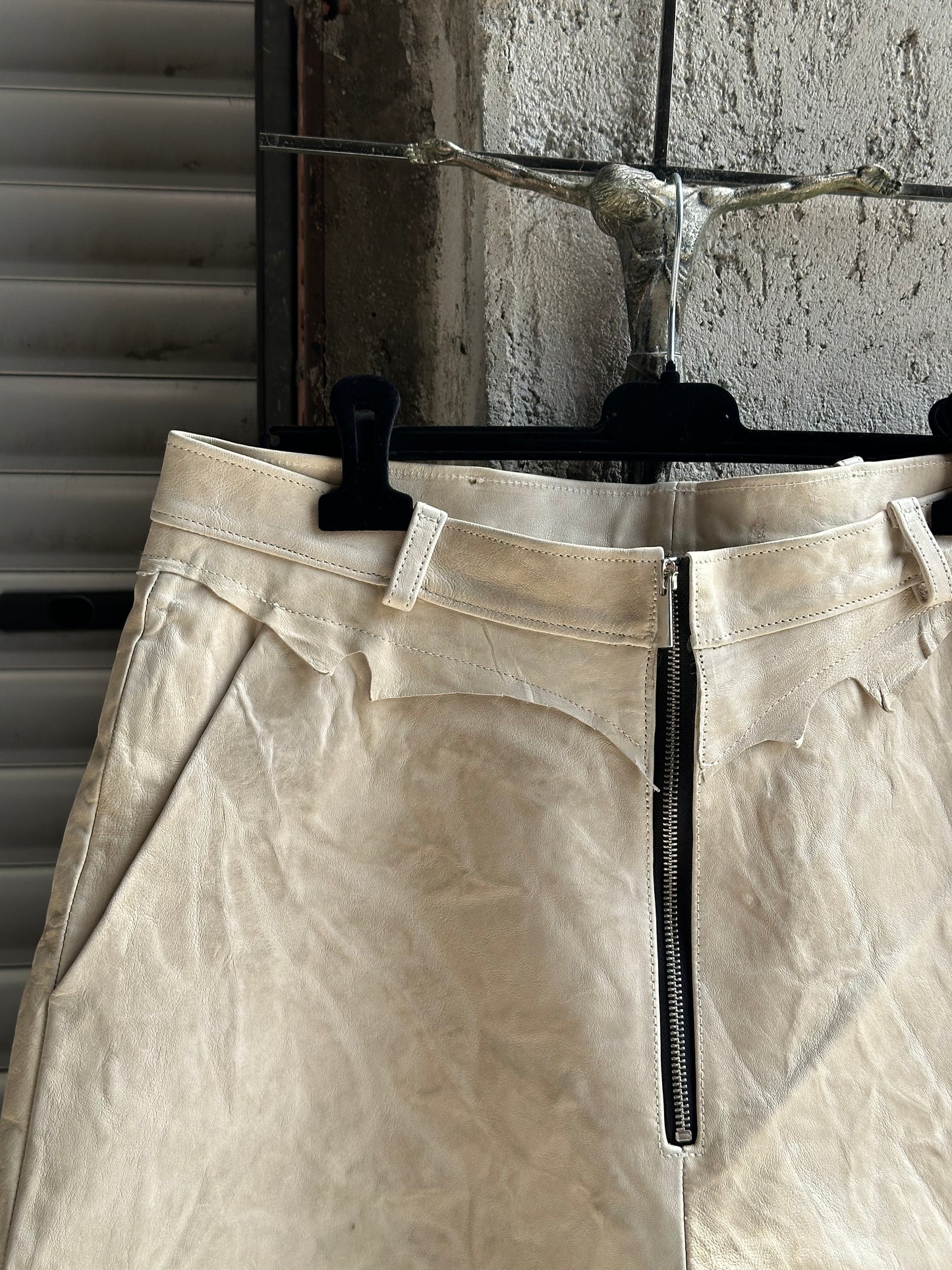 ALEKSANDER CECCO MONUMENTUS LUX TIBIA CUT PANTS