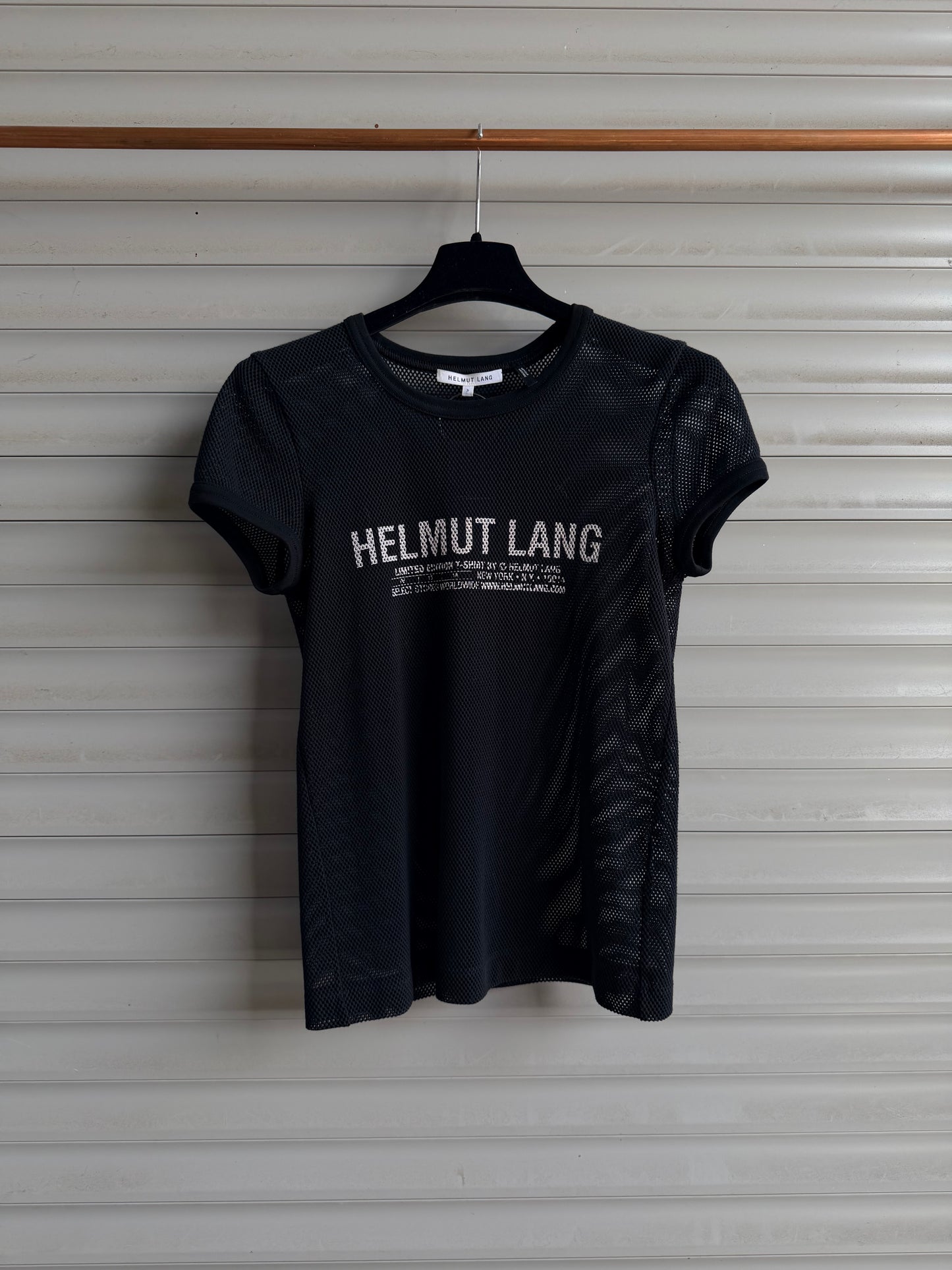 HELMUT LANG TRANSPARENT T-SHIRT