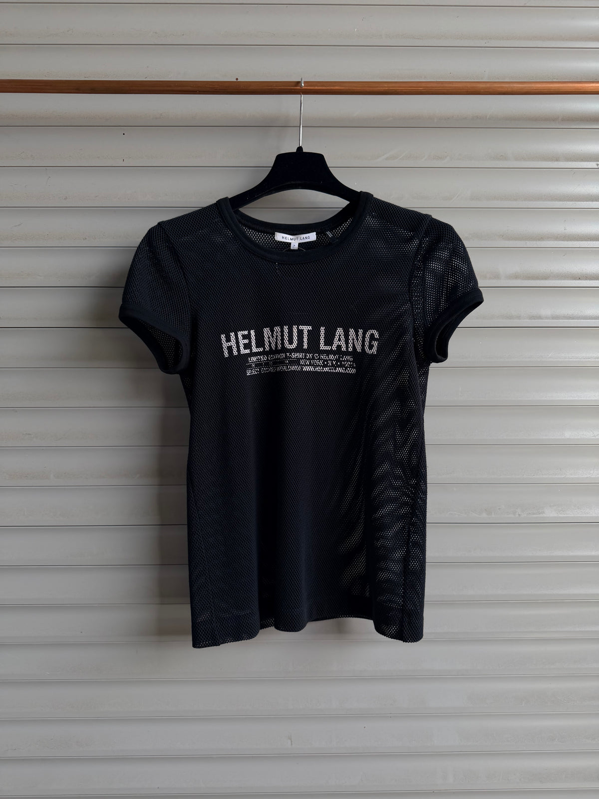 HELMUT LANG TRANSPARENT T-SHIRT