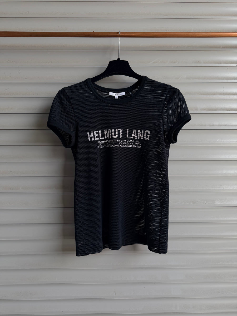HELMUT LANG TRANSPARENT T-SHIRT