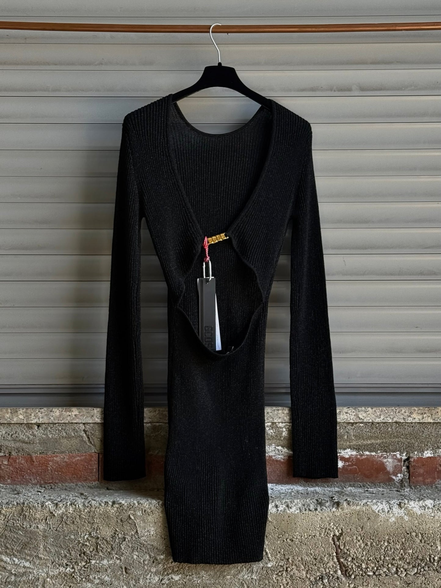 GCDS OPEN BACK DRESS
