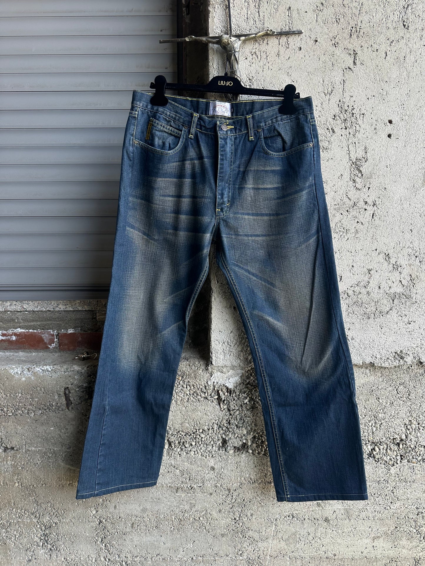 ARMANI BAGGY DENIM PANTS
