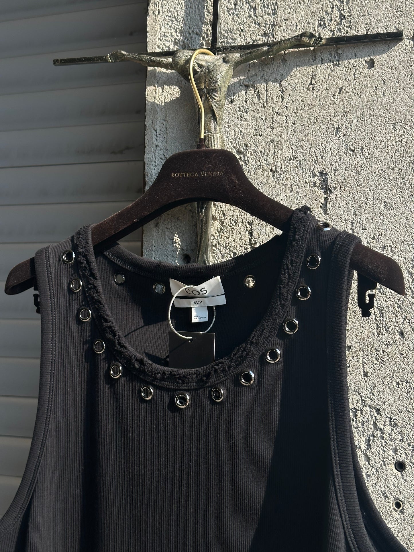 REWORKED EYELETS TANK TOP