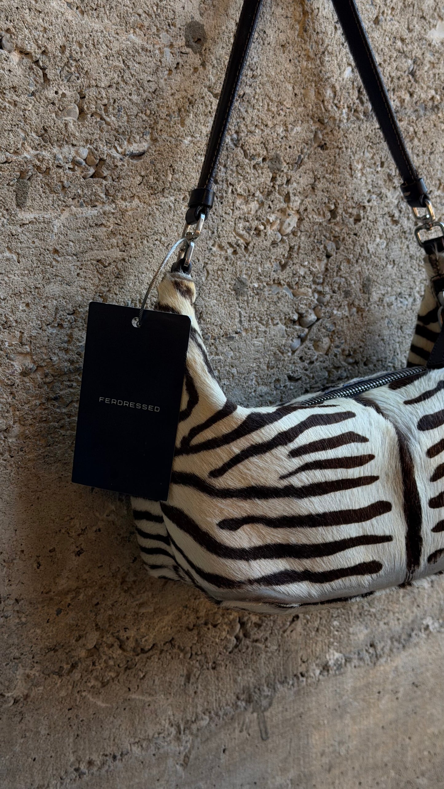 PRADA ZEBRA MINI BAGUETTE 2002