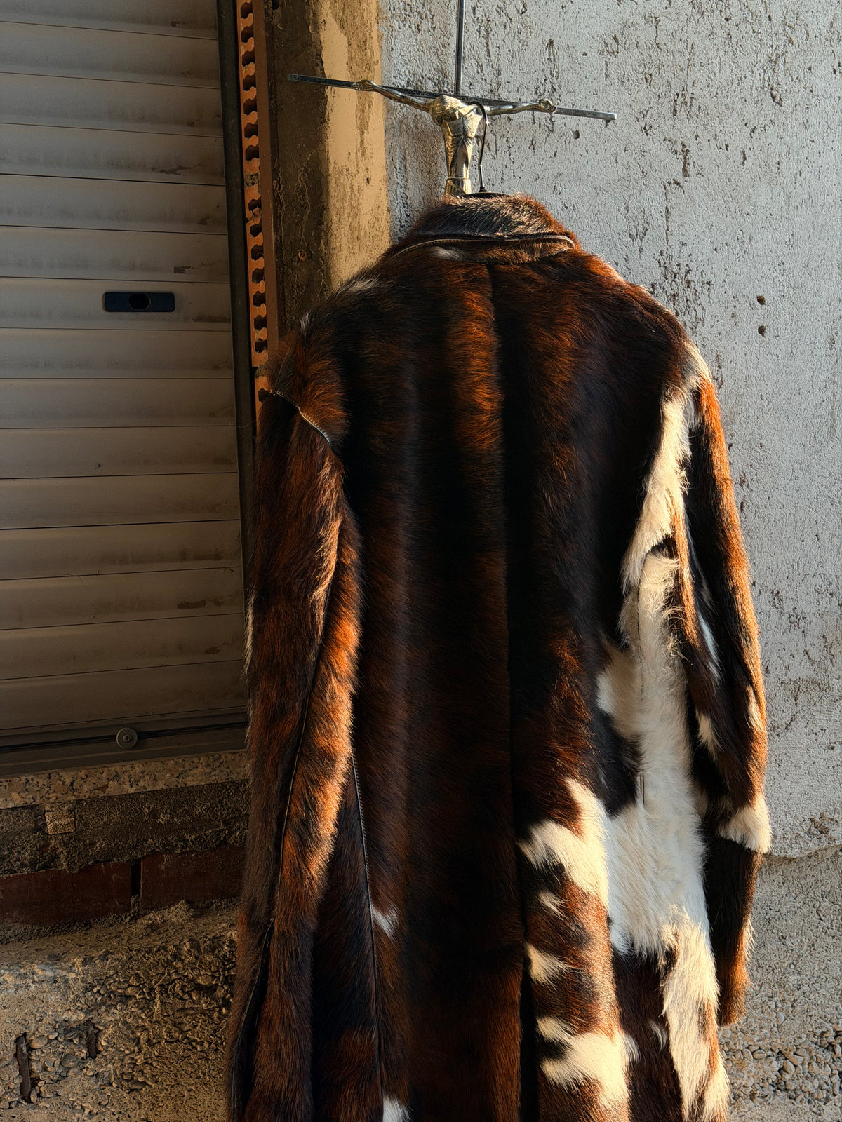 AMBUSH COWHIDE RUNWAY COAT