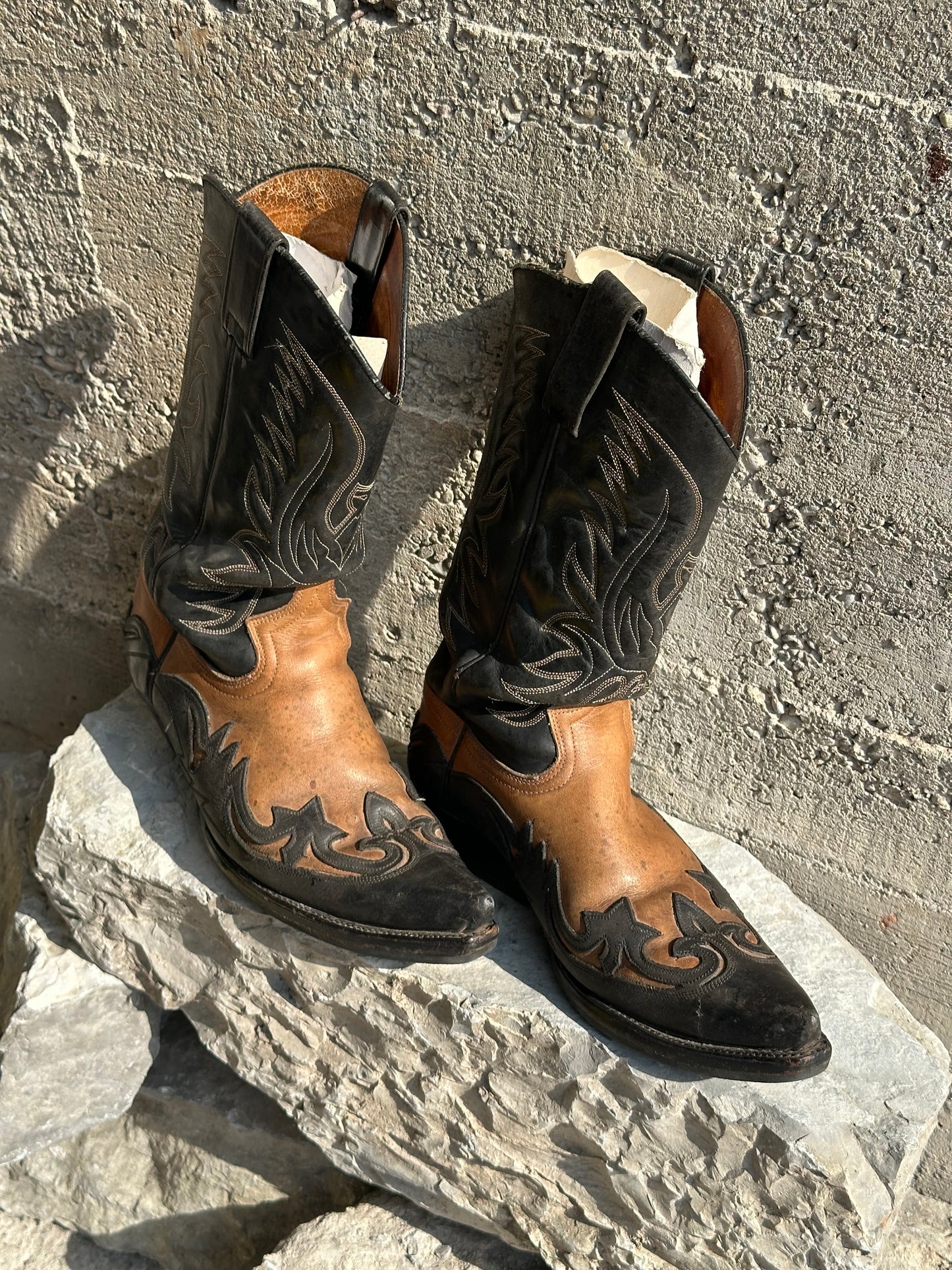 TEXAN LEATHER BOOTS