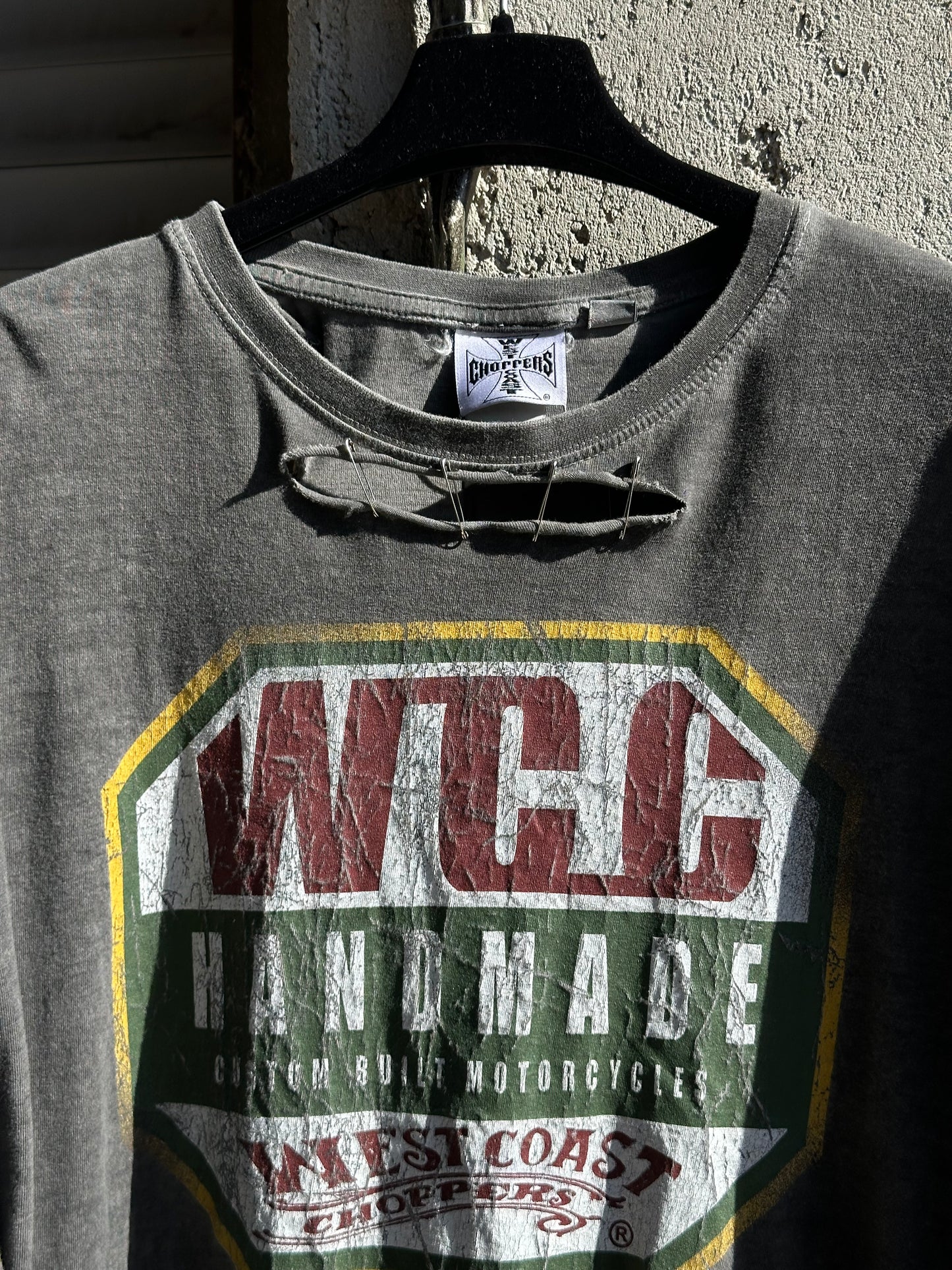 WEST COAST CHOPPERS DISTRESSED T-SHIRT