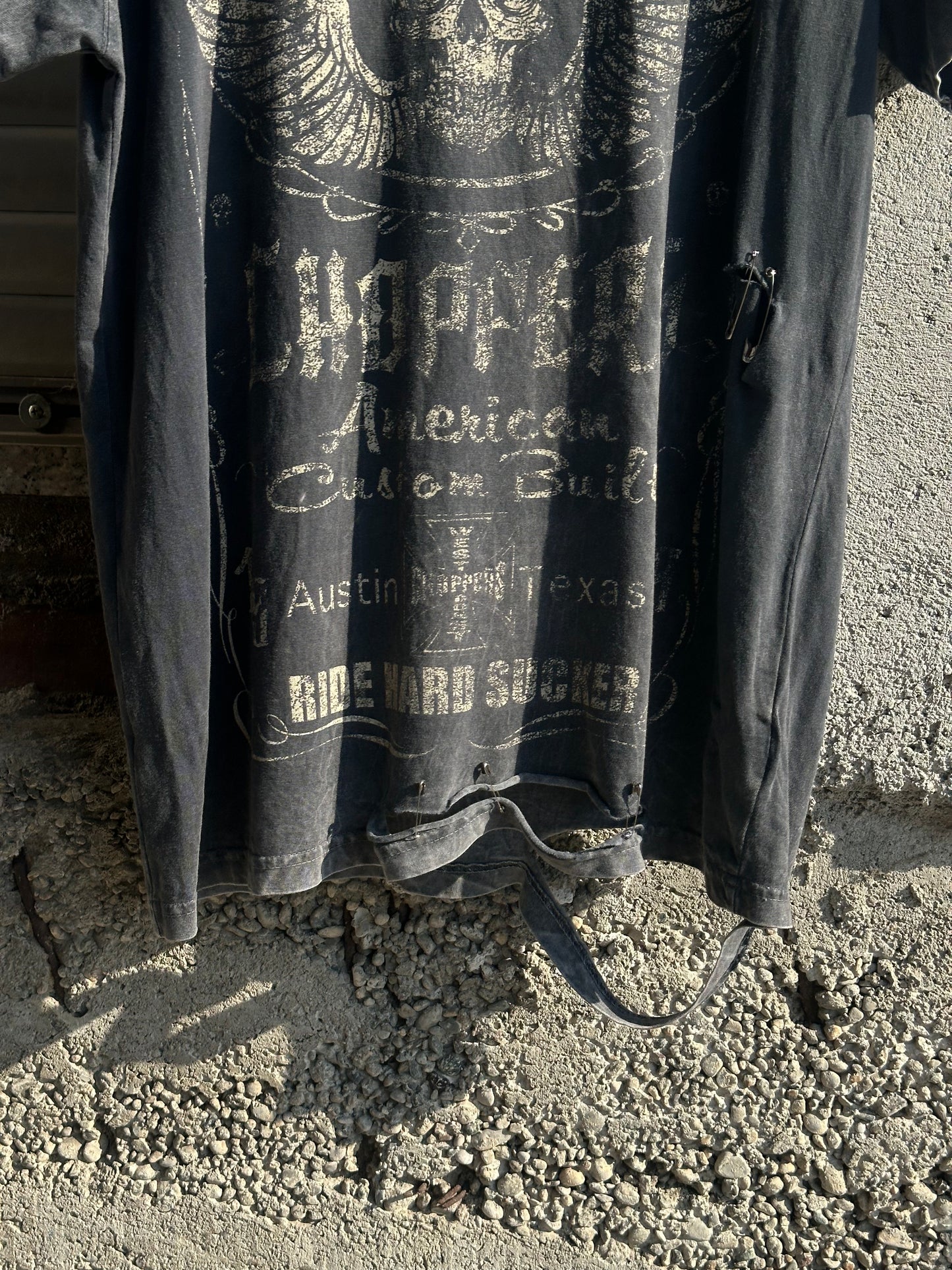 WEST COAST CHOPPERS DISTRESSED T-SHIRT