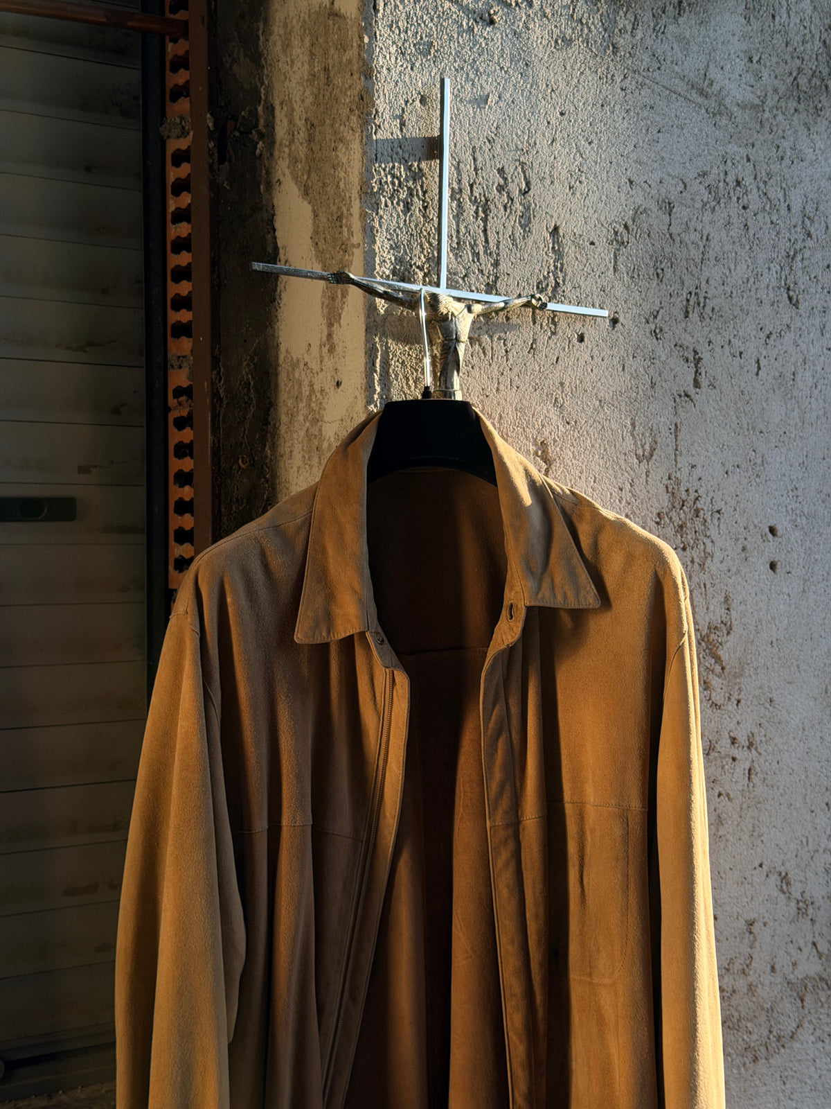 BURBERRY SUEDE SHIRT