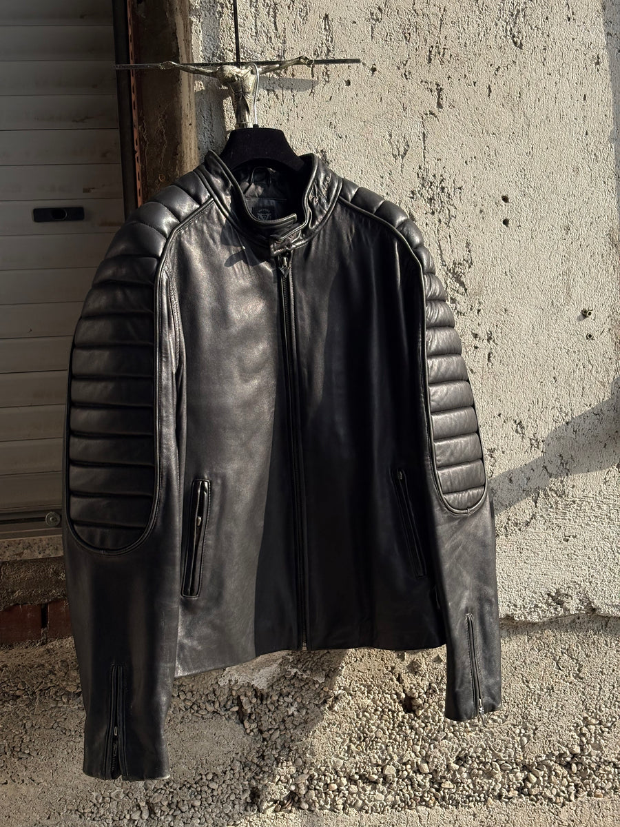 MOTOR CUSHY LEATHER JACKET