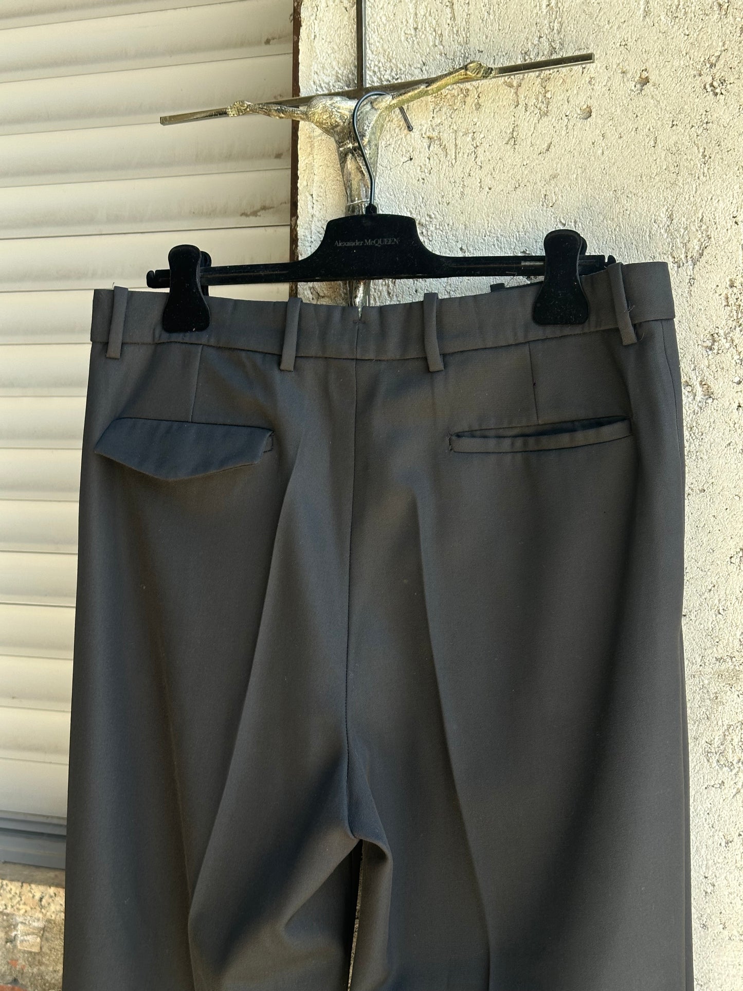 ANN DEMEULEMEESTER CLASSIC STRAIGHT-LEG TROUSERS