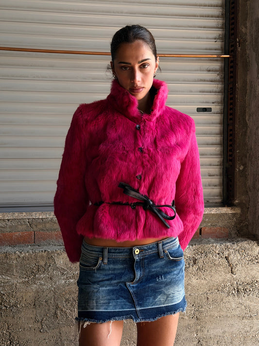 PINK LAPIN FUR