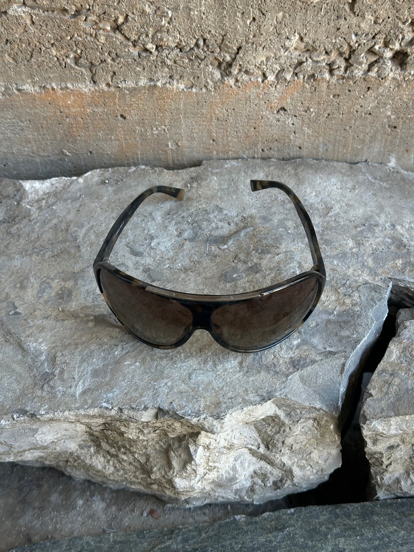 GIORGIO ARMANI TORTOISE SUNGLASSES