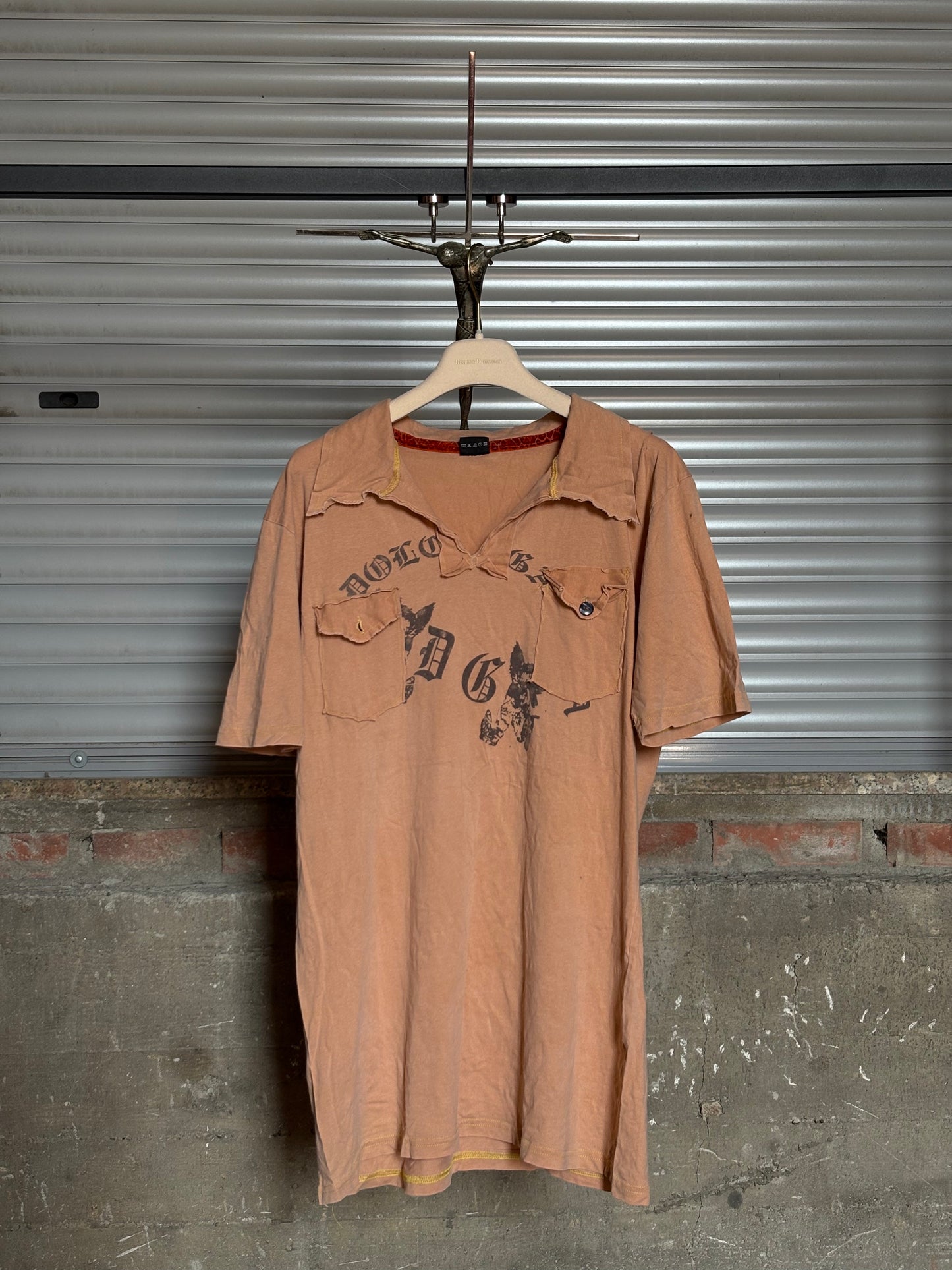 D&G ANGEL PEACH POLO