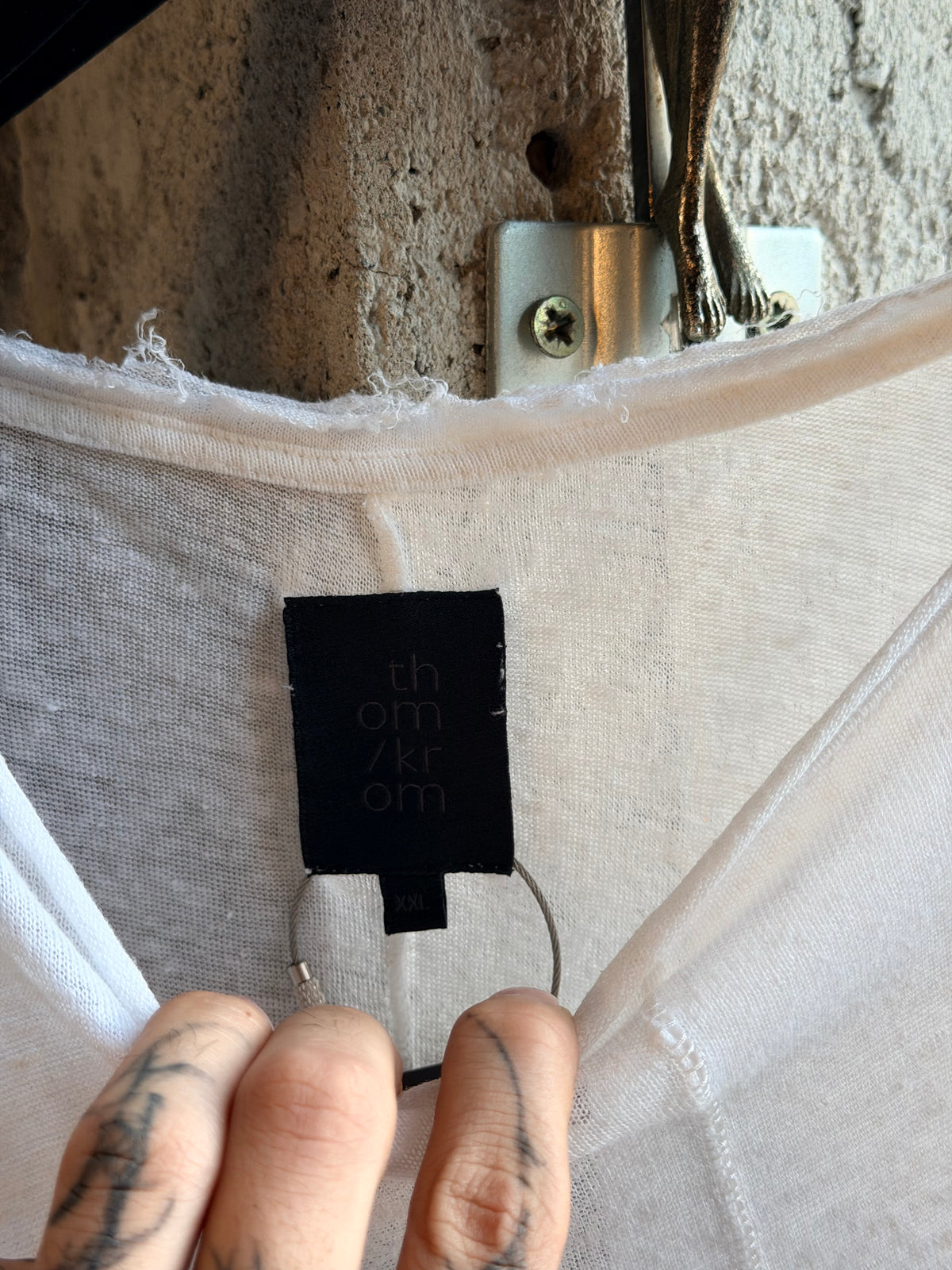 THOM/KROM LINEN T-SHIRT