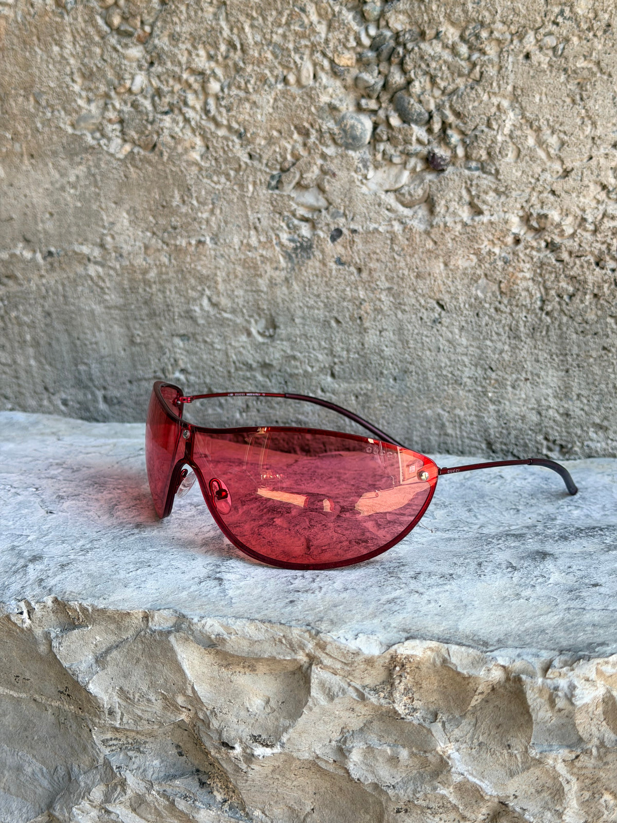GUCCI GG 1657/S RED SUNGLASSES