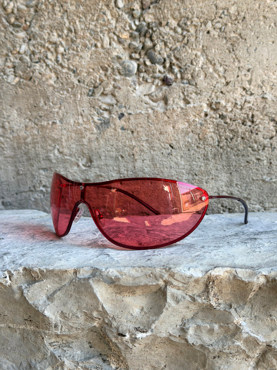 GUCCI GG 1657/S RED SUNGLASSES